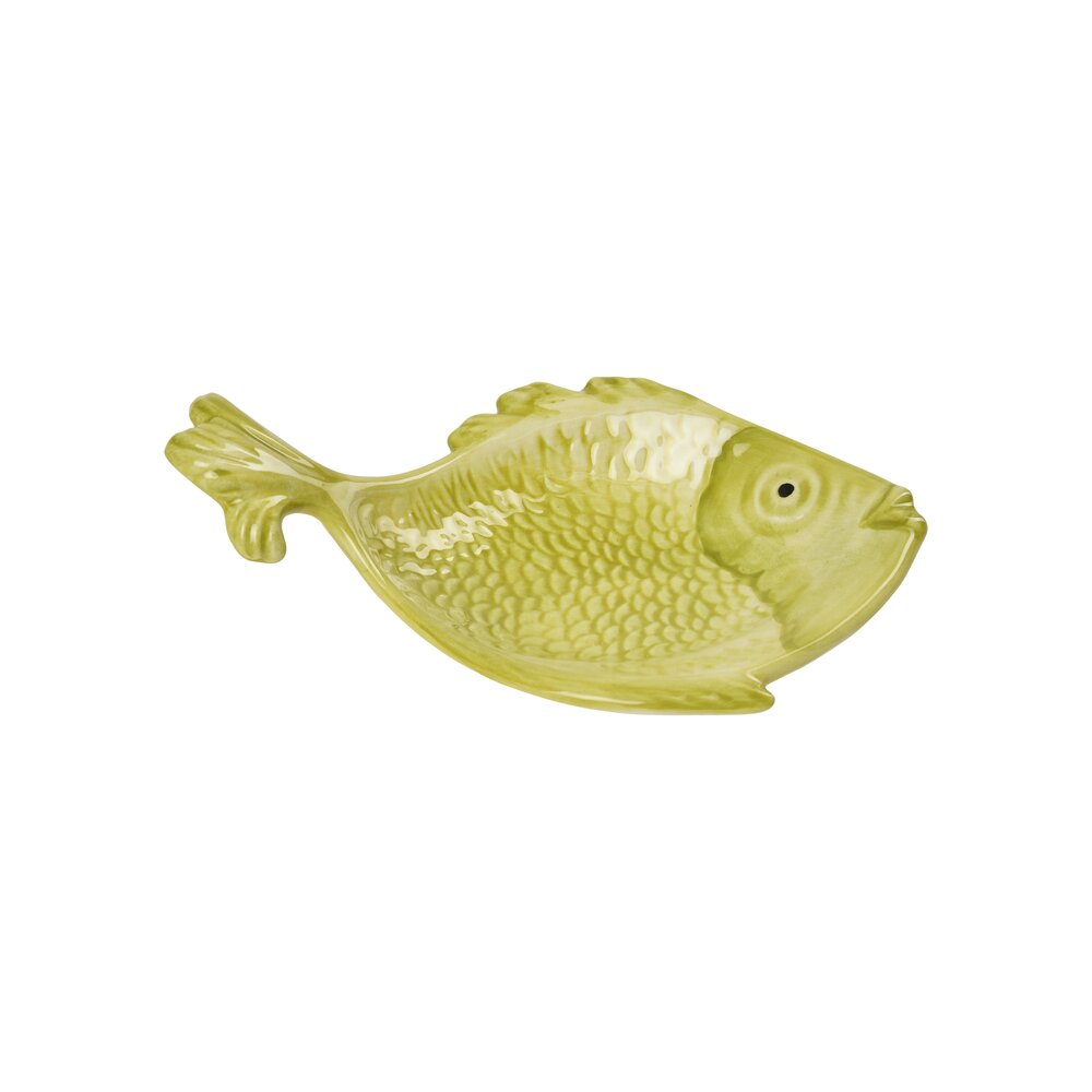 Fiske skål, Lime- 20x13 cm.